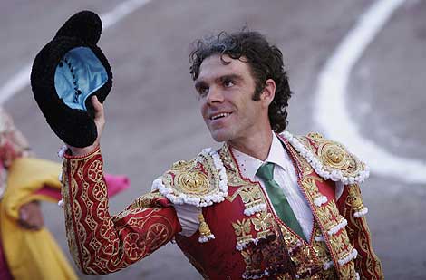 José Tomás, durante su última corrida en Aguascalientes. | Efe
