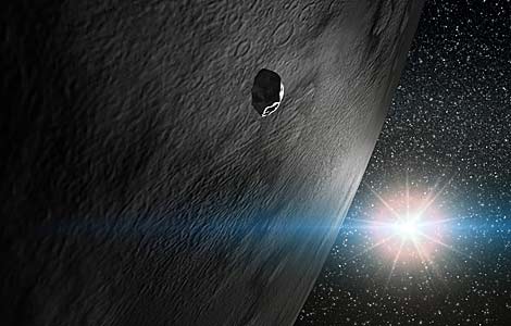 Reproduccin del asteroide Themis. | Instituto Astrofsico de Canarias