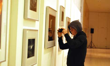 Lou Reed retrata sus propias fotografas en Es Baluard.
