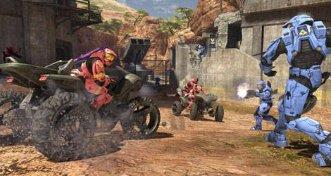 Imagen de Halo 3, el videojuego creado por Bungie.