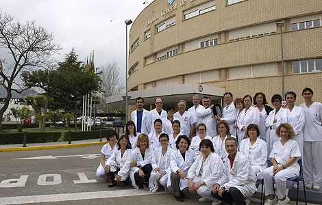 Equipo de Manuel Als, del hospital General de Castelln. | ELMUNDO.es