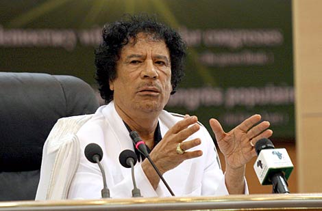 El presidente de Libia, Muamar Gadafi. | Efe