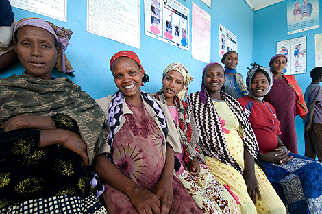 Embarazadas en una clnica prenatal en Awassa, Etiopa. | Jenny Matthews/Save the Children