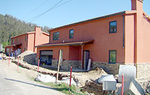 La vivienda de Ames, junto a Compostela, en construccin