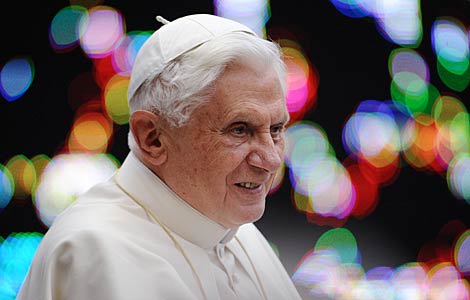 El papa Benedicto XVI, en San Pedro (Ciudad del Vaticano). | Afp