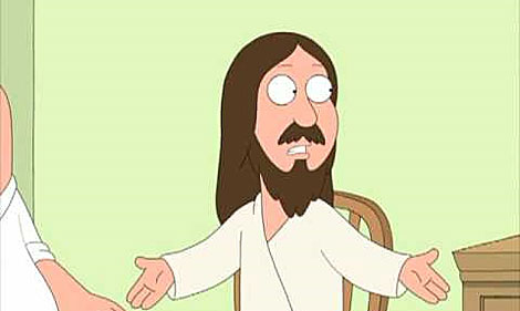 Jesuscristo en la serie de animacin 'Padre de familia'. (Foto: Fox)