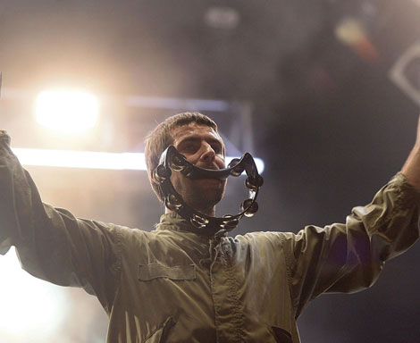 Liam Gallagher durante su actuacin en el pasado FIB. | Domenech Castell