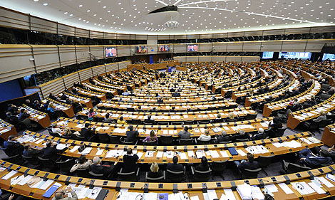 El Parlamento Europeo en Bruselas. | Afp