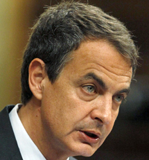 Zapatero en el Congreso. | Reuters
