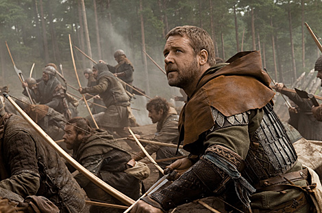 Russell Crowe en un fotograma de la pelcula ' Robin Hood'. | D. Appleby