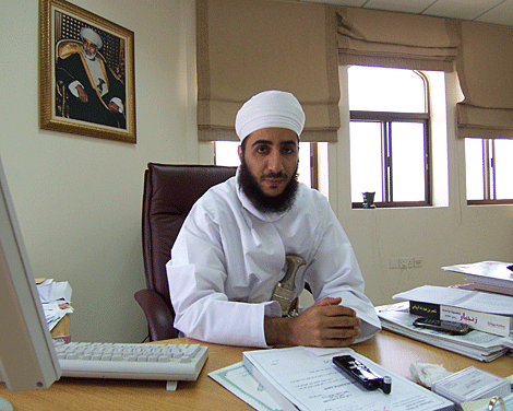 El asesor del Gran Mufti de Omán, Kahlan Nabhan al Jarusi. | Rosa Meneses