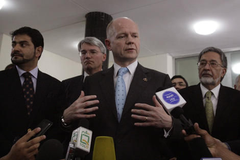 William Hague, ministro de Exteriores británico. | AP