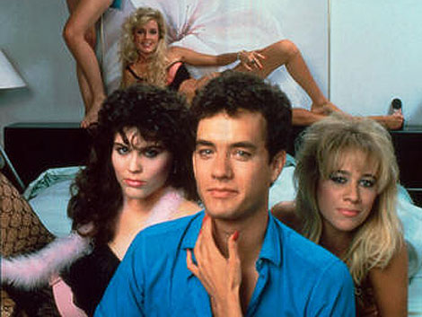 Tom Hanks, en 'Despedida de soltero' (1984). | ELMUNDO.es