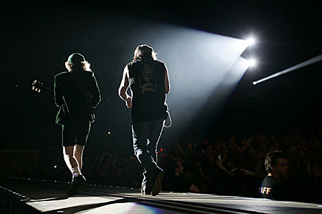 Un momento de un concierto de AC/DC en Madrid, el verano pasado. | Diego Sinova