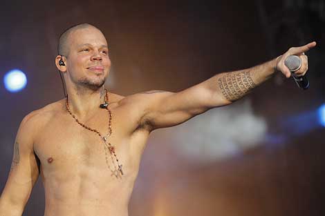 El cantante puertorriqueo de la banda Calle 13, Ren Prez. | Antonio M. Xoubanova