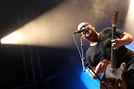 Frank Black, en el ltimo concierto de The Pixies en Barcelona. | Quique Garca