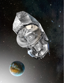 El telescopio espacial Herschel. | ESA