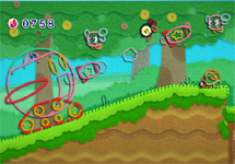 Imagen de Kirby's Epic Yarn para Wii.