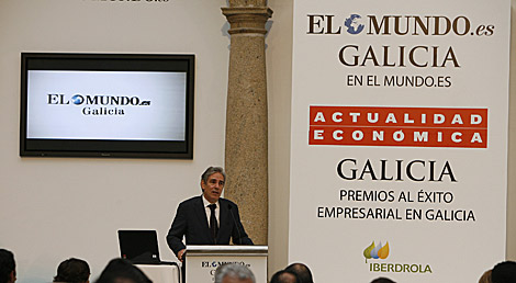 Antonio Fernández-Galiano, durante la presentación de la sección. | Antonio Hernández.