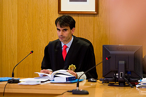 Pablo Ruz, en el juzgado Collado Villalba (Madrid), | G. Arroyo.