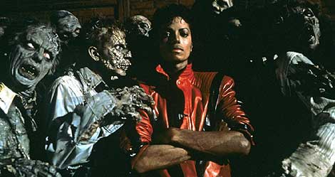 Fotograma del videoclip de 'Thriller'