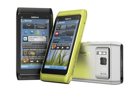 El telfono N8 de Nokia, el ltimo de la serie N que utilizar Symbian.