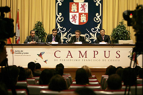 Inauguracin del primer Campus de Periodismo 'Francisco de Cosso'. | Ical