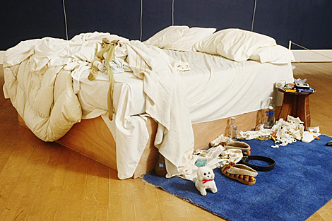 'My bed, de Tracey Emin. | AFP