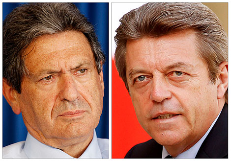 Christian Blanc y Alain Joyandet, los dos ministros implicados. | Reuters