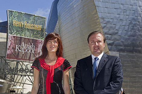 Mesquida, junto a la viceconsejera de Turismo, Zorrilla. | Iaki Andrs
