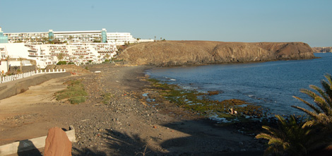 Hotel ilegal Papagayo Arena situado en Playa Blanca. | Greenpeace