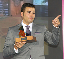 Juan Manuel Garca Ayuso, ganador del Cossio 2010. | JM Lostau