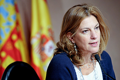 La portavoz del Gobierno valenciano, Paula Snchez de Len. | Efe