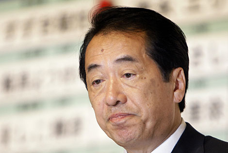 El primer ministro japons tras conocer los resultados.AP/Greg Baker