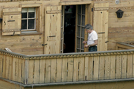 Polanski en su chalet de Suiza, en una imagen de archivo. | L. Cipriani.