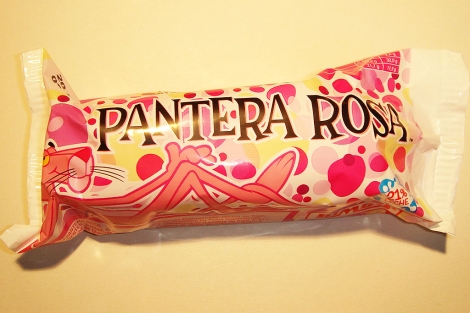 Envoltorio del bollo de Bimbo 'Pantera Rosa'. | Foto: envezdelpsiquiatra