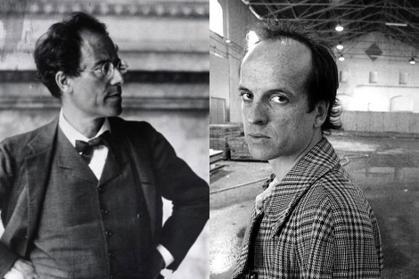 Gustav Mahler y Matthew Herbert. | EL MUNDO / Jess Alcaraz