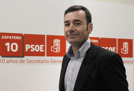 Toms Gmez en la sede del PSOE en Madrid | Alberto Di Lolli
