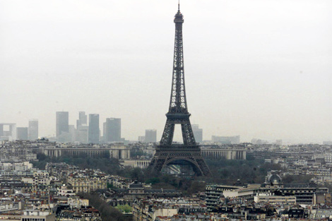 Vista de París y de la Torre Eiffel (Francia). | ELMUNDO.es