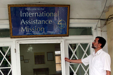 El director de Misin de Asistencia Internacional (IAM) en la oficina de Kabul.| Efe