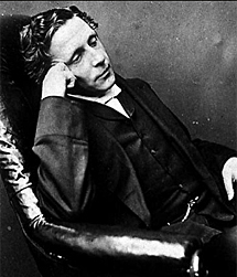 Lewis Carroll, en una imagen datada en 1875.