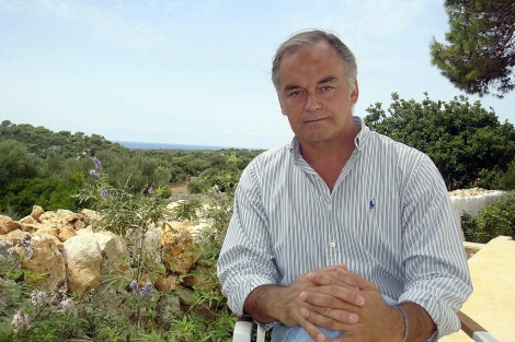 Estebn Gonzlez Pons, durante la entrevista en Menorca. | Efe