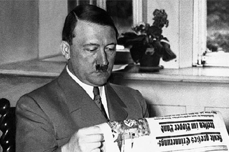 El dictador Adolf Hitler . | Corbis