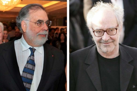 Francis Ford Coppola y Jean-Luc Godard. | Efe