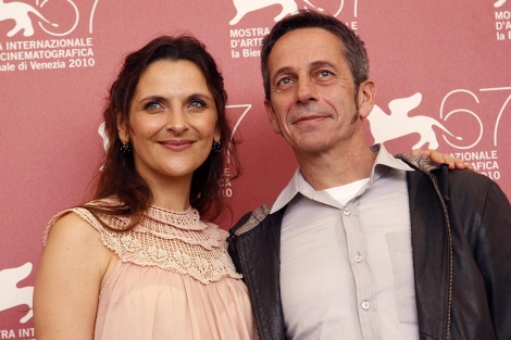Antonia Zegers y Alfredo Castro, actores de 'Post Mortem'.| Reuters/Tony Gentile