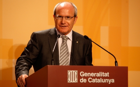 El presidente de la Generalitat realiza el anuncio.| Anotnio Moreno