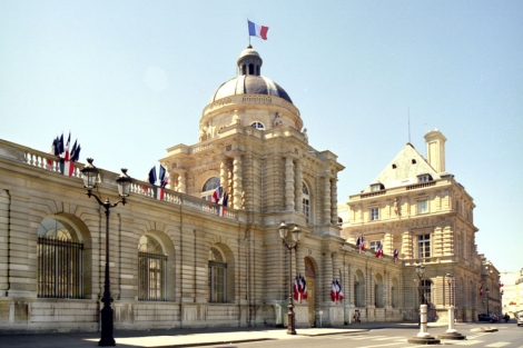 Fachada del Palacio de Luxemburgo, sede del Senado francs. | www.senat.fr