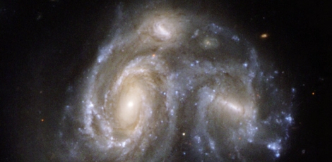 Galaxias en colisión (Arp272) | NASA, ESA, STScI/AURA, K. Noll