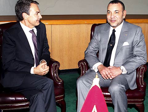 Zapatero a Mohamed VI en la sede de la ONU:'La foto es lo más importante' | España | elmundo.es