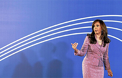 La presidenta argentina, Cristina Fernndez de Kirchner. (Foto: Alberto Di Lolli)